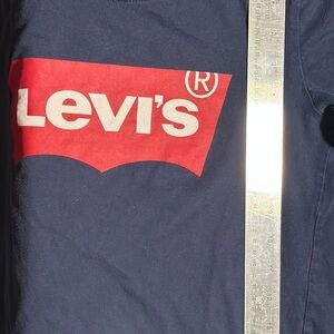 Levi's Dark Blue Tee with Red Logo